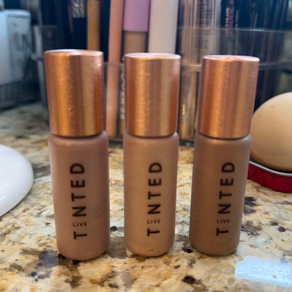 Set of 3 LIVE TINTED Hueglow highlighter drops 13.5 ml each